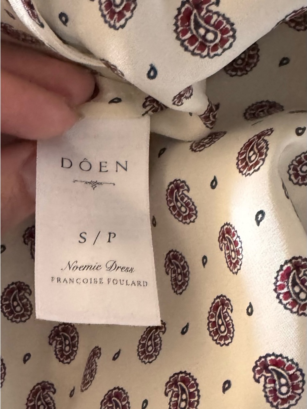 Doen Noemie Dress NWT size small - Picture 6 of 7